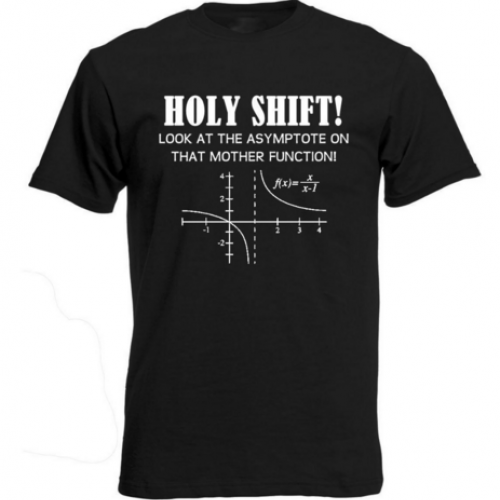 Holy Shift Funny Mens Math T-SHIRT