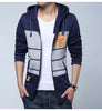 Men Fashion Autumn Patchwork Jacket