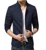 Slim Jacket Style Collar Zipper