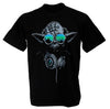 Jedi Master Headphones Green Glasses Man  T-shirt